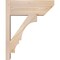 Ekena Millwork Balboa Slat Smooth Outlooker, Douglas Fir, 7 1/2"W x 18"D x 22"H OUT08X18X22BOA06SDF - alternate 2